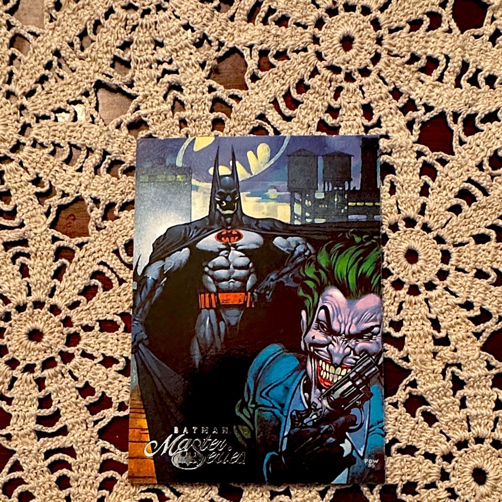 Batman Graphic Novel with Joker Cover